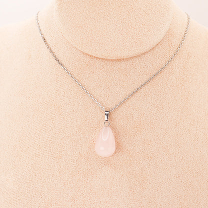 Pendant | Rose Quartz Drop