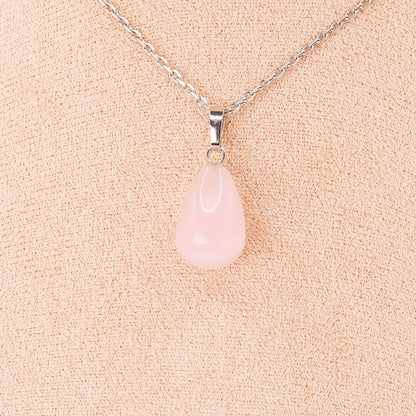 Pendant | Rose Quartz Drop