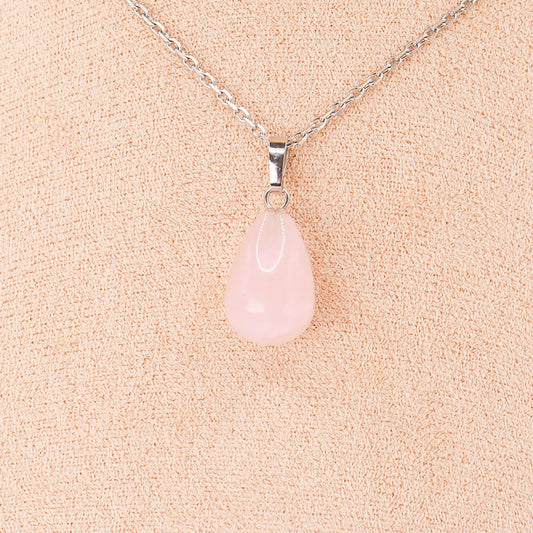 Pendant | Rose Quartz Drop